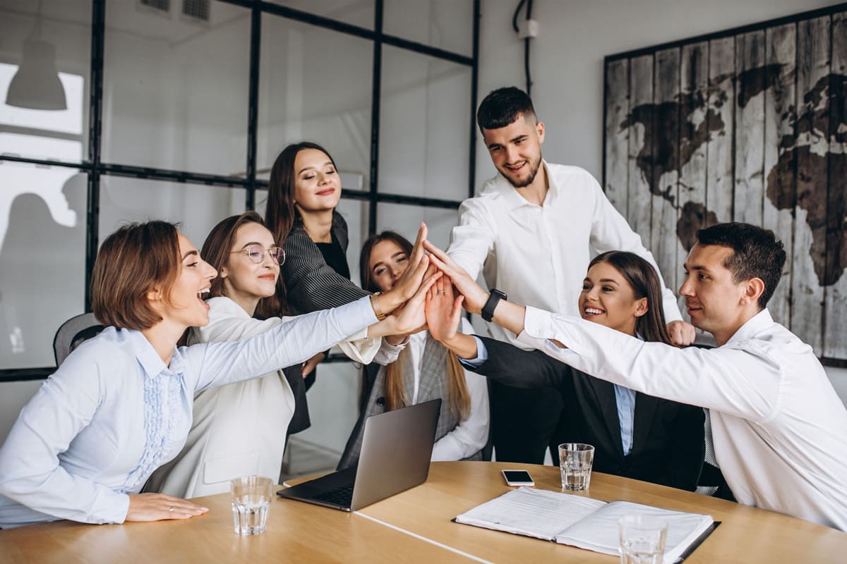 Professionnels réunis autour d’un projet